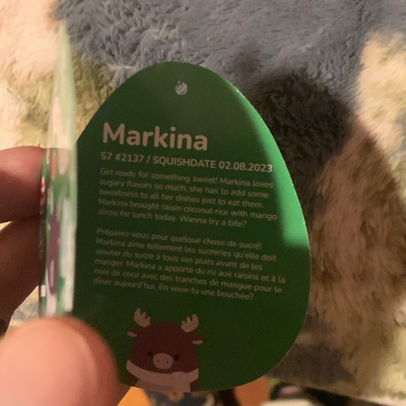 Markina the moose squishmallow NWT first to market edition - Picture 5 of 5